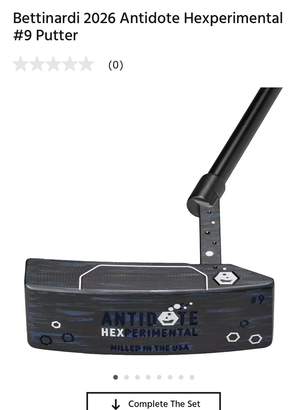 Bettinardi Antidote Putter Limited Edition